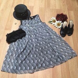 Black and white dress, Size 8.